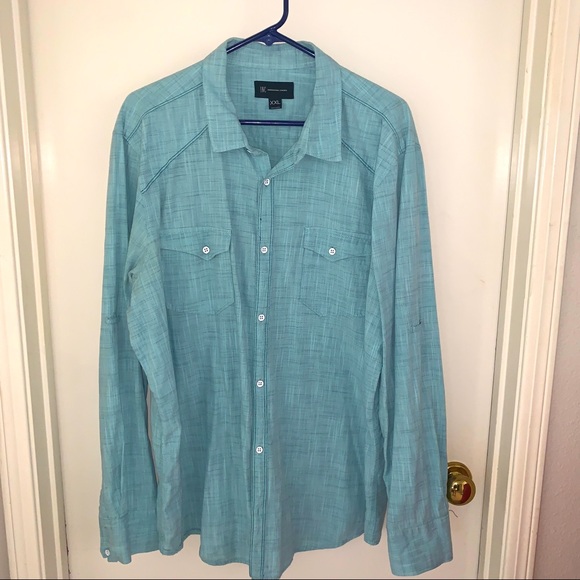 INC International Concepts men’s button down shirt - Picture 1 of 5